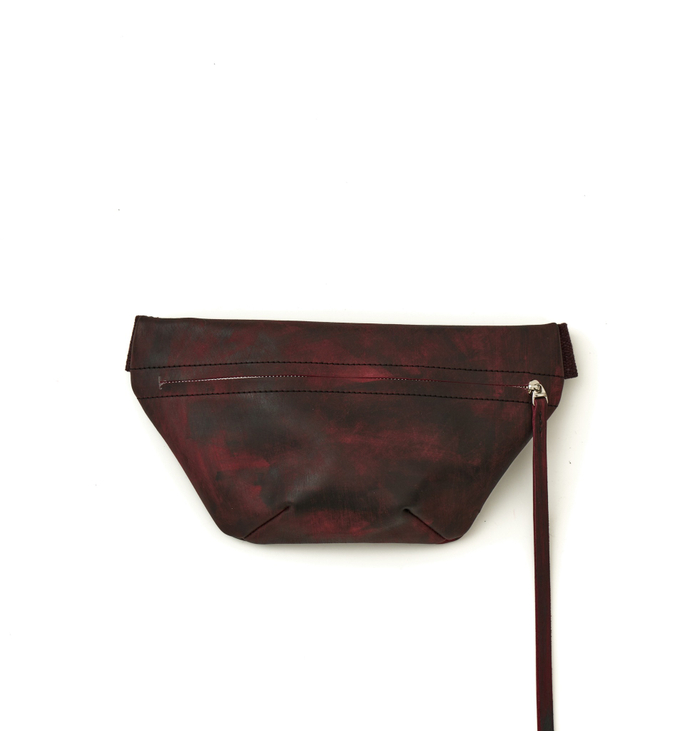 Малая поясная сумка ARCHIVE Oxblood red