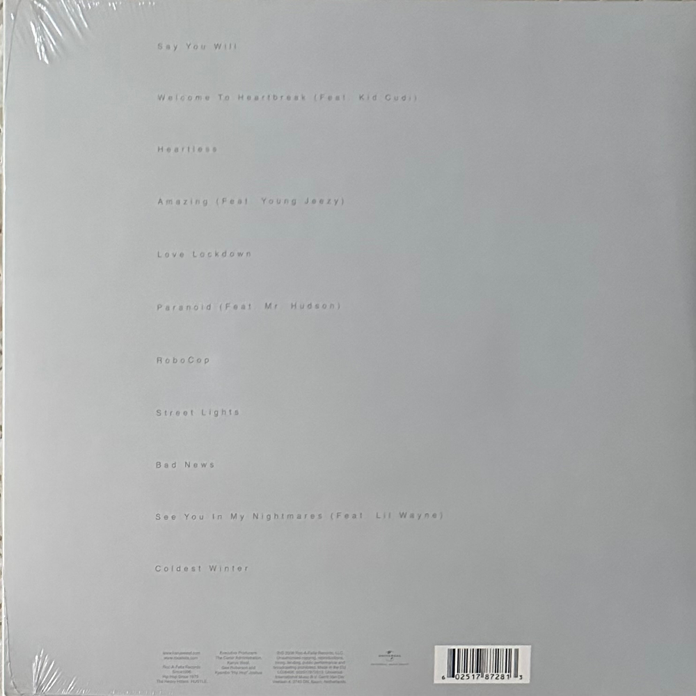 Kanye West ‎– 808s & Heartbreak 2LP+CD (Европа 2020г.)