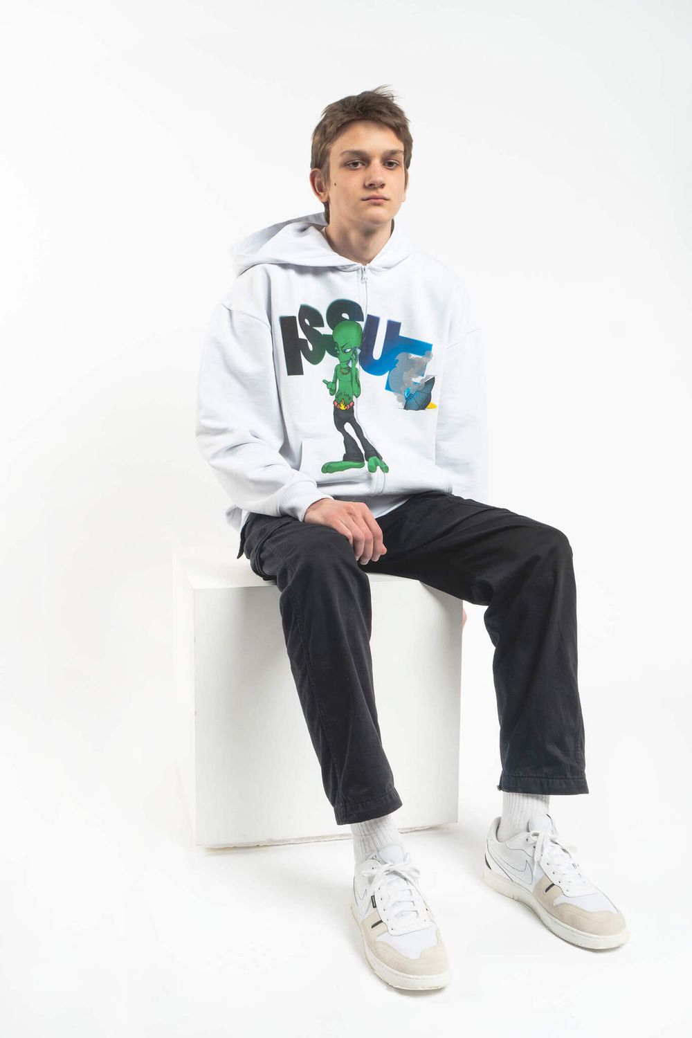 Худи на молнии UFO Calling