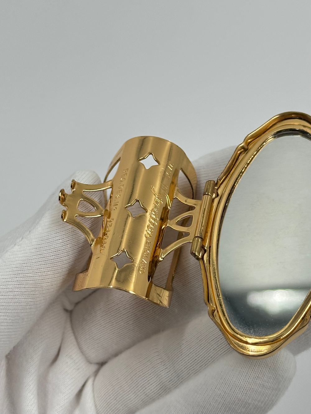 Футляр для помады тёмно-синий Wedgwood by Stratton