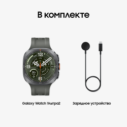 Смарт-часы Samsung Galaxy Watch Ultra2 LTE 47 мм Серый Титан