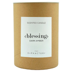 Свеча ароматическая the olphactory, blessing, dark amber, 40 ч