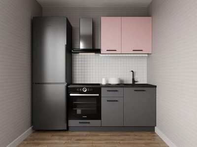 Кухонный гарнитур Роза 1600 столешница 26 мм