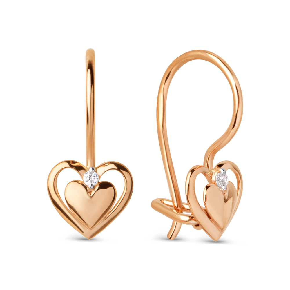 Серьги из золота 585 пробы