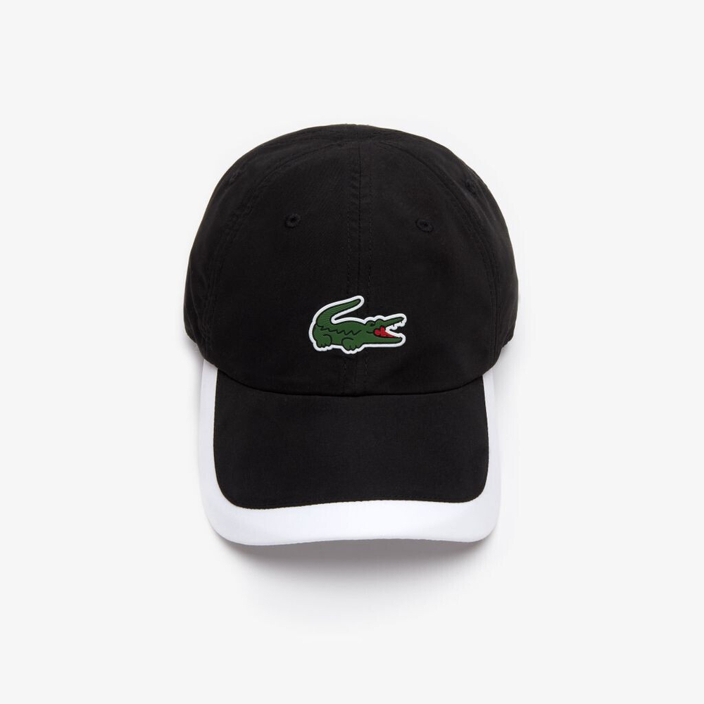 Теннисная кепка Lacoste Sport Contrast Border Lightweight Cap - черный