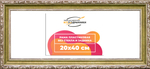 Рама 20x40 для картин и фотографий RP0154305-12(D85)