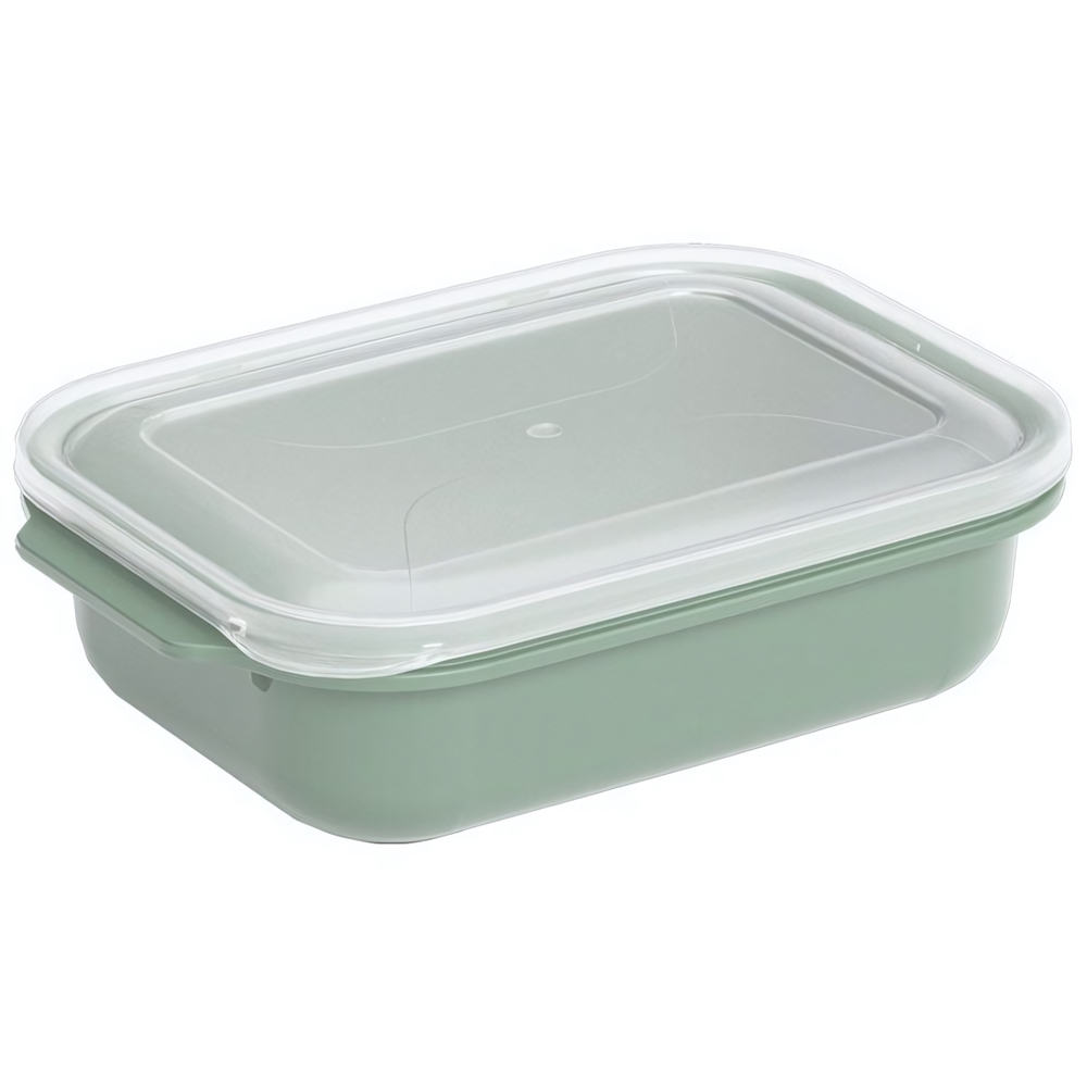 Контейнер прямоугольный 1300 мл цвет оливковый