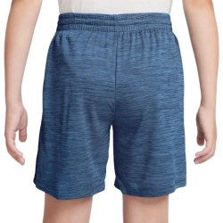 Детские теннисные шорты Nike Kids Dri-FIT Multi Big Training - midnight navy/football blue/white