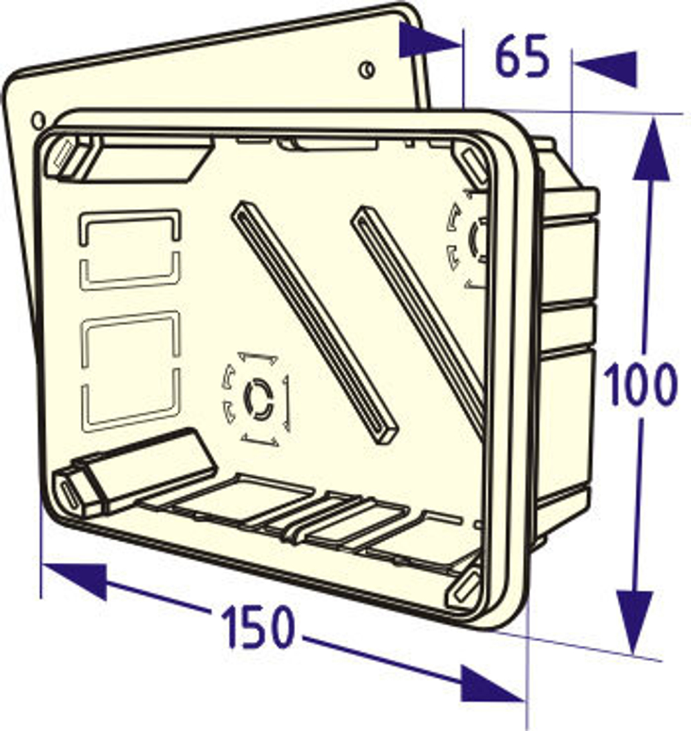 KSC 11-502 Коробка 100*150*65