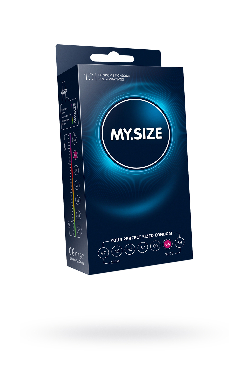 Презервативы "MY.SIZE" №10 размер 64 (ширина 64mm)