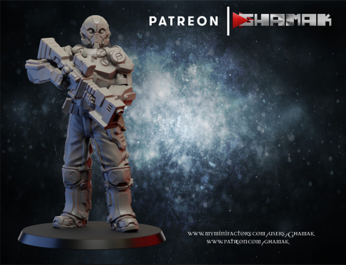 Tau Empire Pathfinder Следопыт №3 миниатюра для dnd, днд, pathfinder, фентези, Настольная игра, НРИ, Варгейм, РПГ