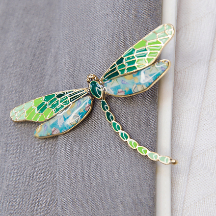 Брошь Shadore Стрекоза XZ0417.16 G/G