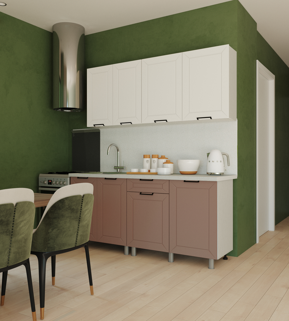 Кухня РИВЬЕРА готовое решение 1,8м