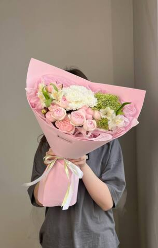 Нежный букет для тещи