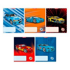 Dəftər \ Тетрадь 18 листов А5 клетка Машинки