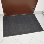 Коврик 80*120см влаговпитывающий ребристый FLOOR MAT "Стандарт", черный