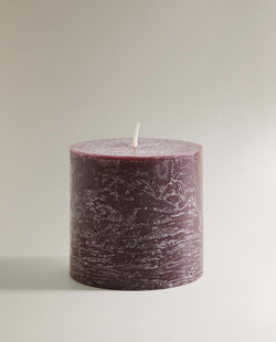 ZARA HOME МАЛЕНЬКАЯ ЦИЛИНДРИЧЕСКАЯ АРОМАТИЧЕСКАЯ СВЕЧА "ИМБИРНЫЙ ПРЯНИК", РАЗНОЦВЕТНЫЙ