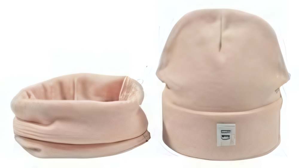 Комплект детский (шапка + шарф-снуд) 59159 р.50-52 (Мегашапка)