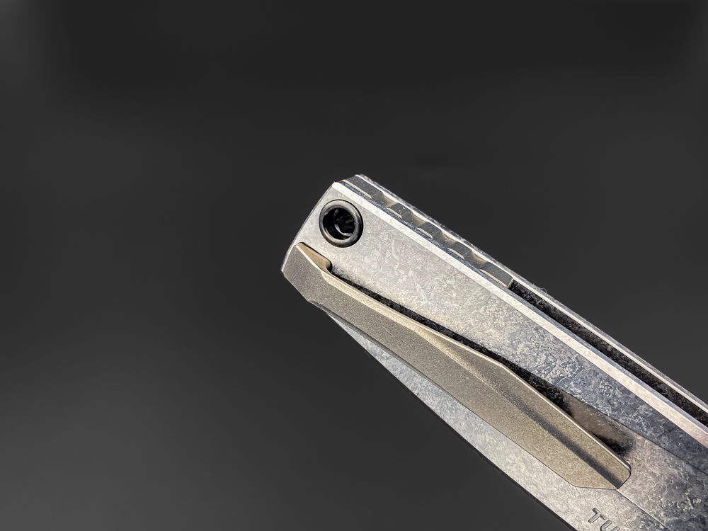 Складной нож Asesino M390 CrystalTi
