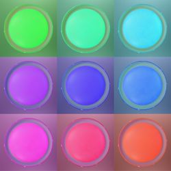 Citilux MEGA CL752350G LED RGB Светильник с пультом Белый