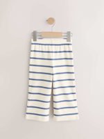 Легинсы широкие для девочки Next E94-349, Молочный