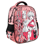 Ранец школьный, Феникс+, 27,5x37,5x14,5 см, полиэстер, ЭВА-панель, сублимационная печать, цветной светоотражающий рант, 1 отделение (-я)