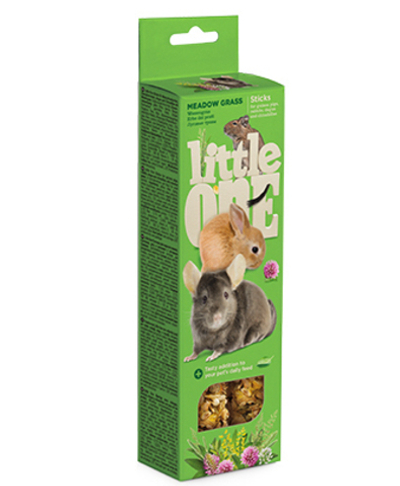Литл оне LITTLE ONE Палочки д/мор.свин/крол/шиншилл с луговыми травами