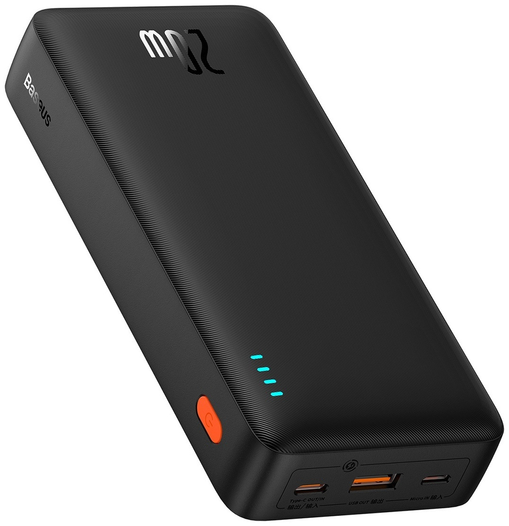 Внешний аккумулятор Baseus Airpow C+U 20W P10022804113-00 20000 мАч черный