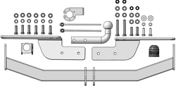Фаркоп ZincaR ОЦИНКОВАННЫЙ Toyota Land Cruiser Prado 150, Lexus GX460 (оцинк. Шар) арт.ZT103A
