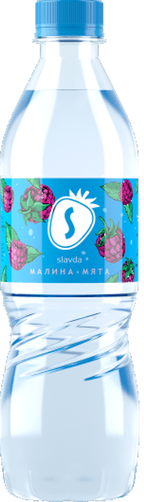 Напиток "Славда" со вкусом малины и мяты, 0,5л
