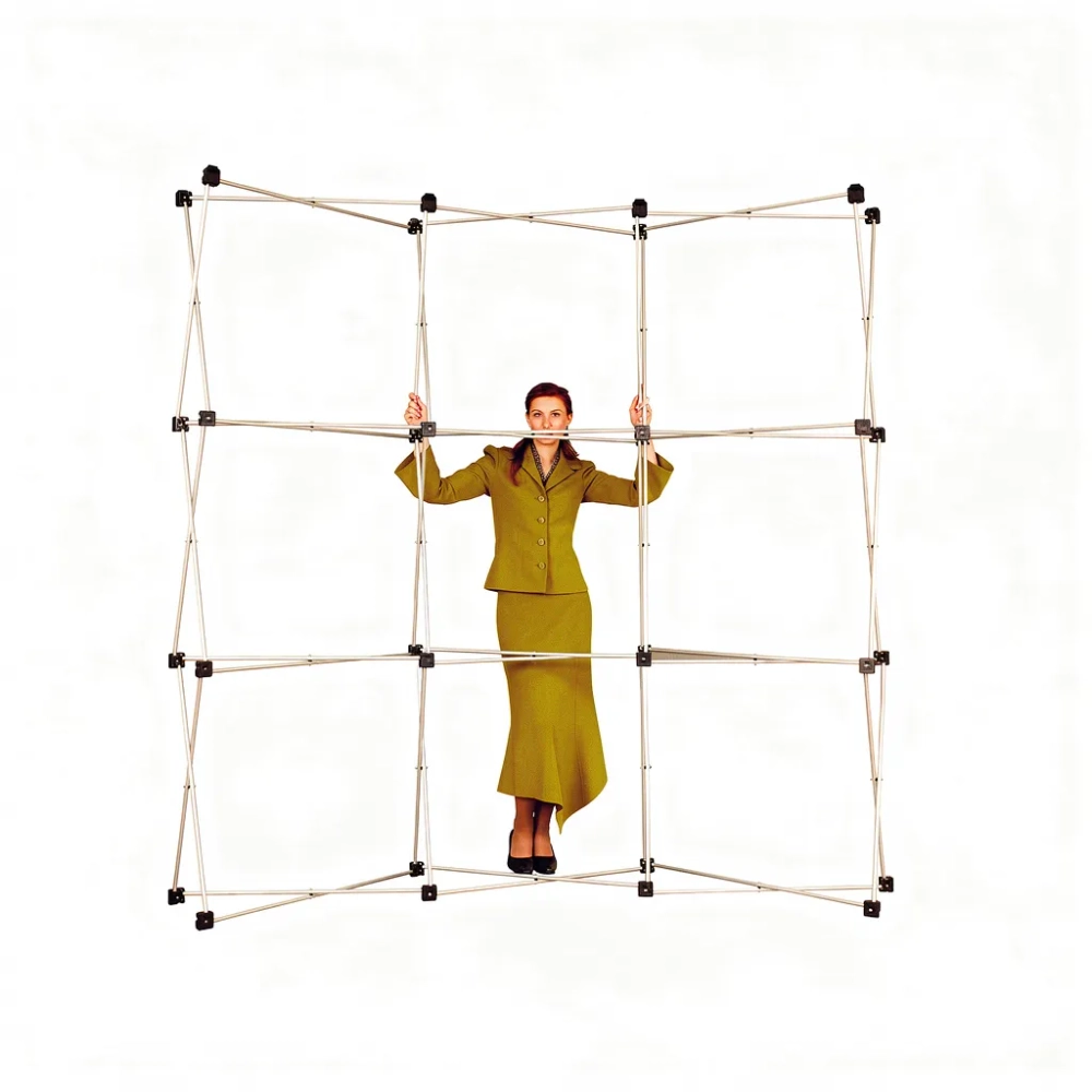 Стенд Поп-Ап 4x3 (Pop-Up) изогнутый