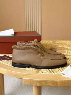 Высокие лоферы Loro Piana
