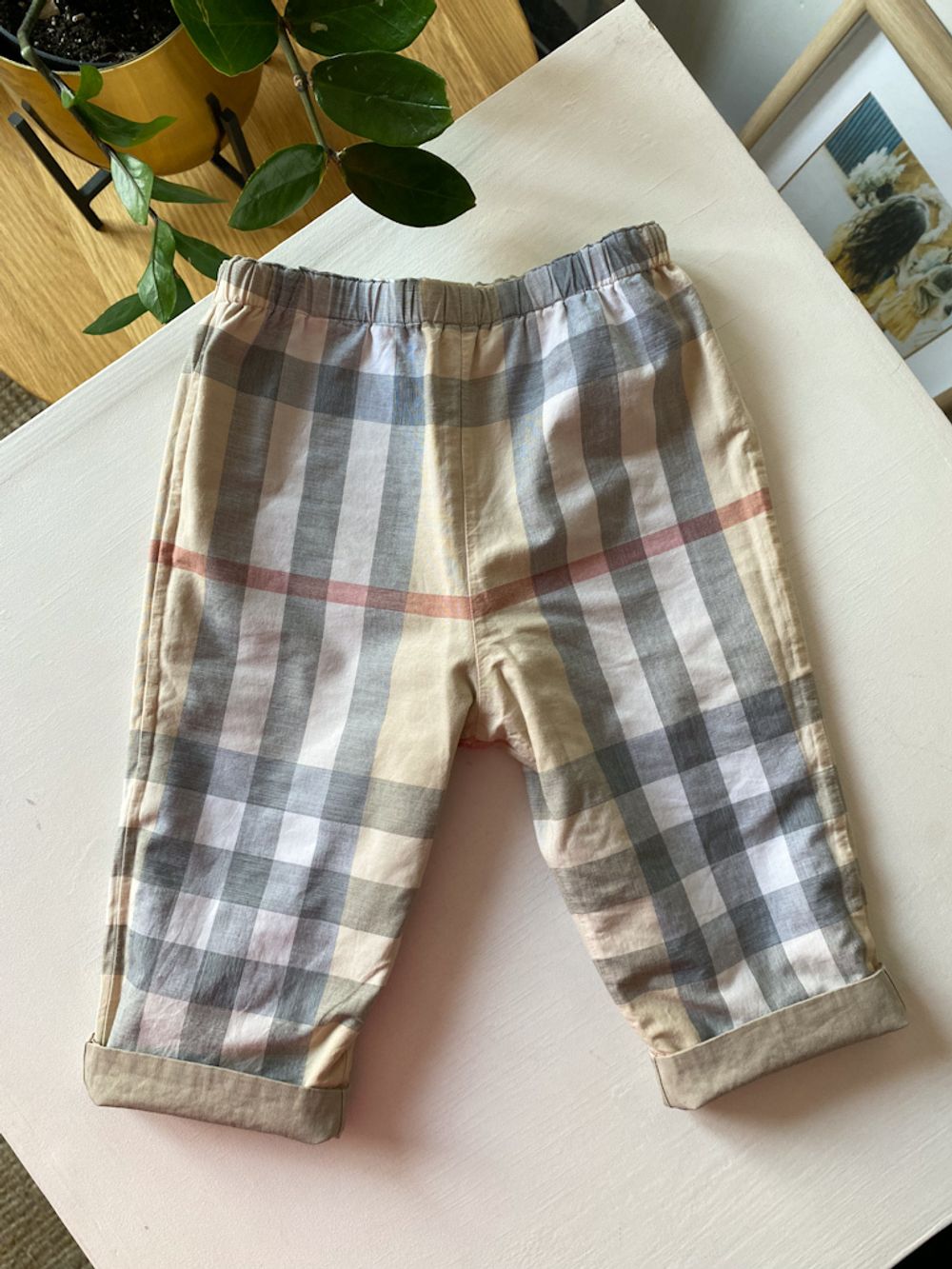 Новые хлопковые брюки Burberry, 74