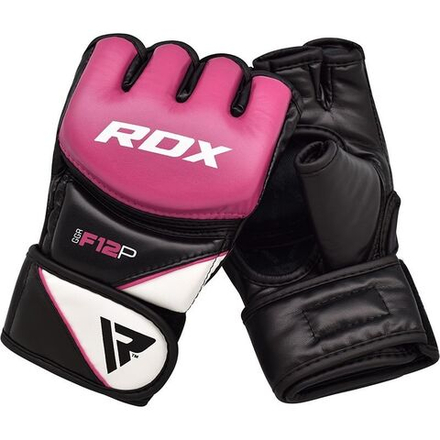 Перчатки для MMA RDX F12 Training Grappling Gloves Pink