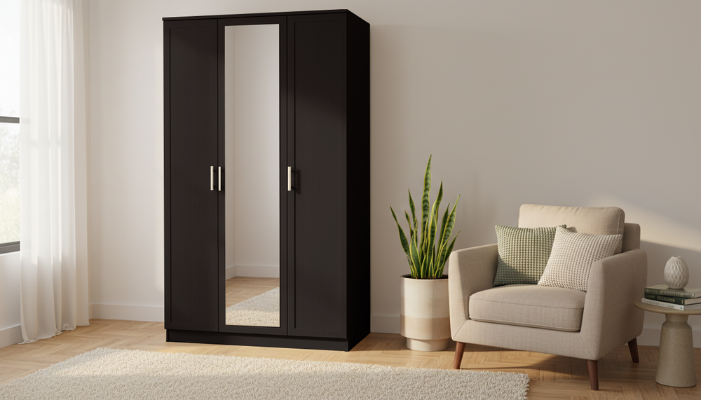 Шкаф Кама 3 Венге Цаво 3354  170*45*220