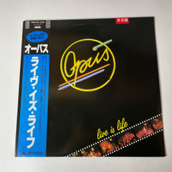 Винтажная виниловая пластинка LP Opus Live Is Life (Japan 1985) (Obi) (Promo)