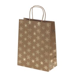 GAEM Пакет подарочный (бумага 210г/м2, блок 12шт), L24 W12 H31 см, 4в.