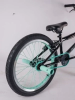 Велосипед BMX Tech Team Fox 20" 2023 черно-бирюзовый