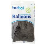 Шар (14"/36 см) Металлик Экстра Black 090 50 шт.