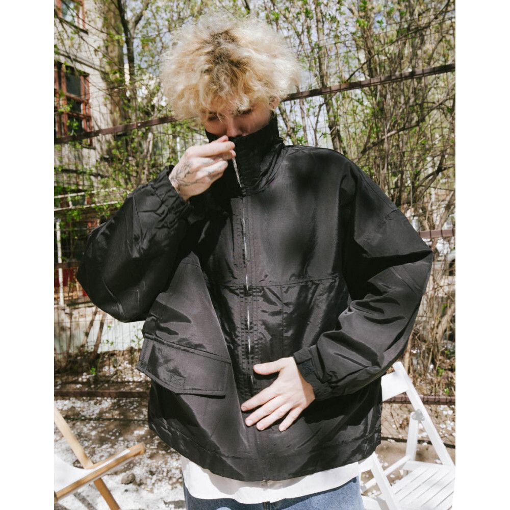 Ветровка БИЧ Оверсайз Черная