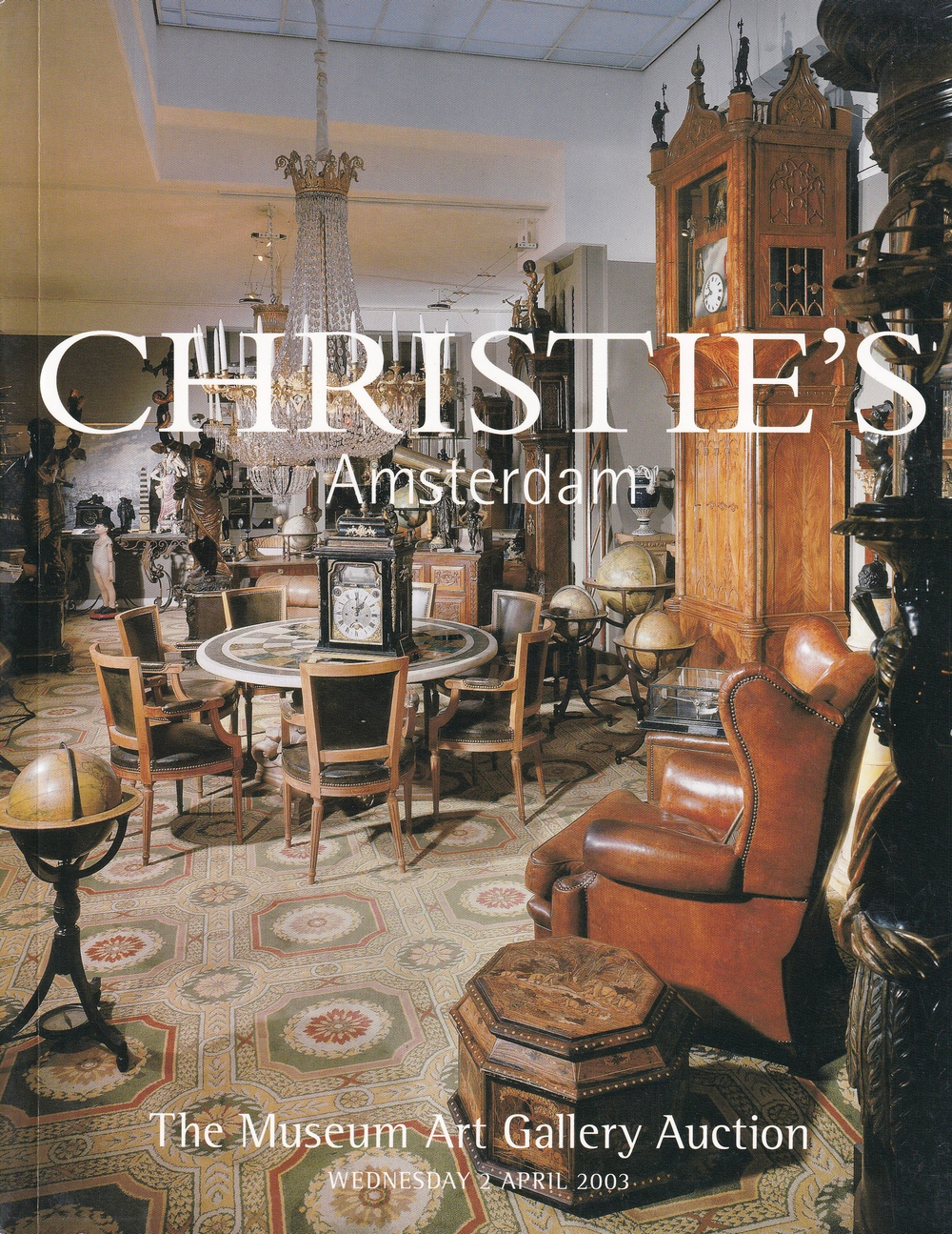 Каталог аукциона Christie's, Амстердам, Аукцион коллекции The Museum Art Gallery от 2 апреля 2003 года