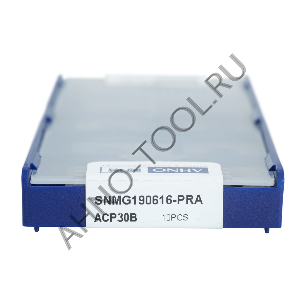 Пластина твердосплавная ISO SNMG190616-PRA ACP30B AHNO по стали, черновая