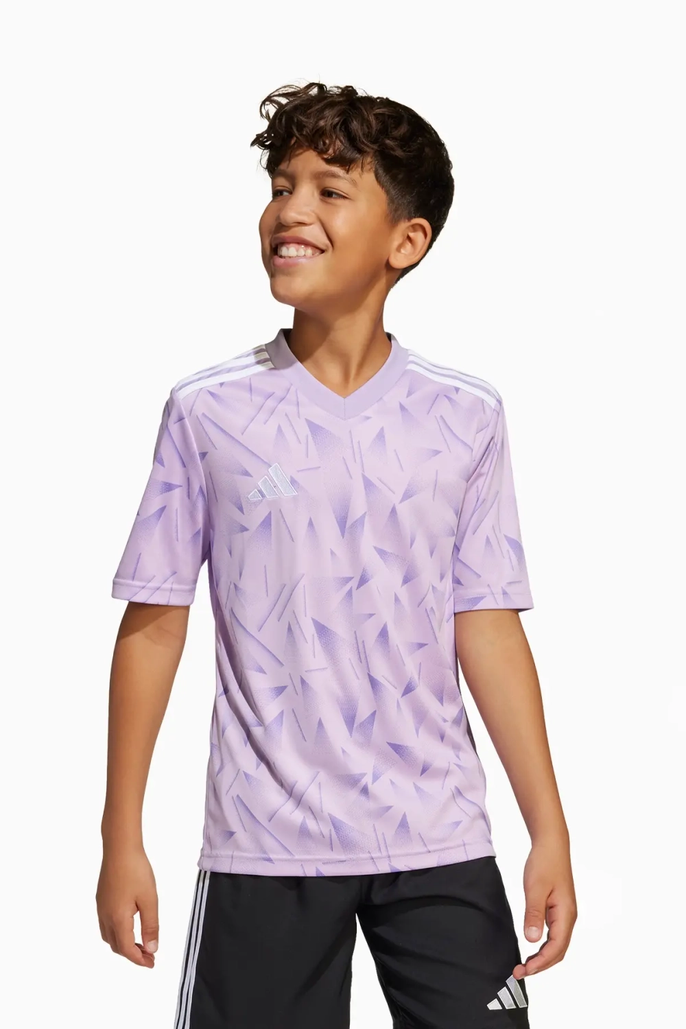 Футболка adidas Team Icon 25 Junior - фиолетовый