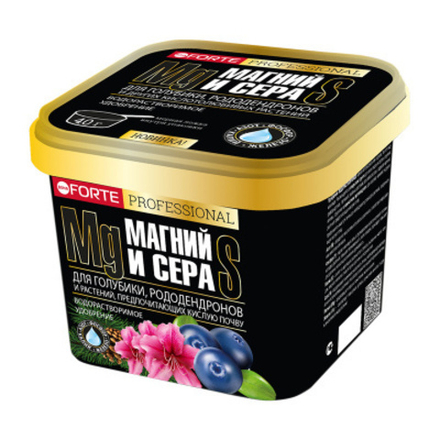 Бона Форте Удобрение Для голубики, рододендронов кислотолюбивых растений с СЕРОЙ и МАГНИЕМ 1л