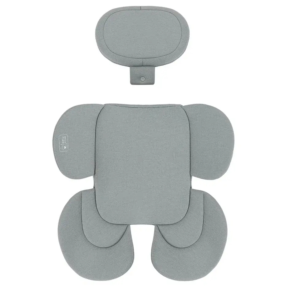 Автокресло Indigo MINKY I-SIZE, группа 0+ (40-87см) светло-серый