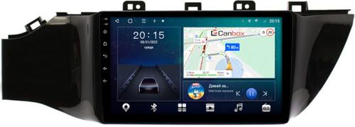 Магнитола для KIA Rio 4, Rio X-Line 2017-2020 (рамка под 9" без кнопки) - CanBox 9078 Android 10, SIM-слот