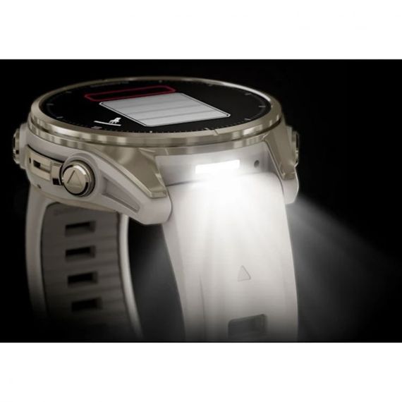 Garmin Fenix 8 43 мм Sapphire Soft Gold — премиальные умные часы AMOLED