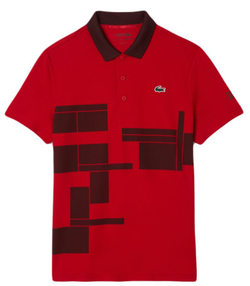 Теннисное поло Lacoste Tennis x Novak Djokovic Fan Version