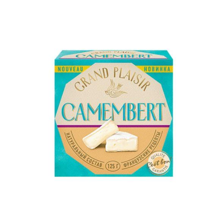 Сыр Crand Plaisir Camembert с белой плесенью 125 гр