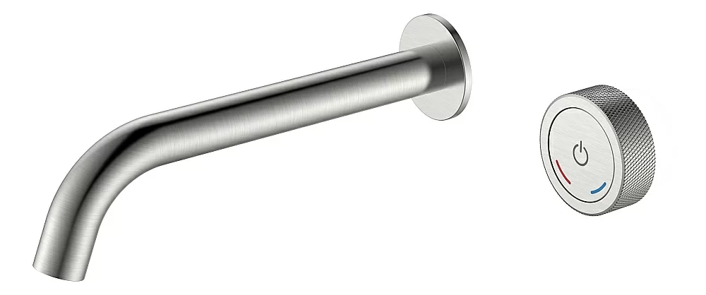 Смеситель для раковины Boheme TECH 158/2-NB никель брашированный